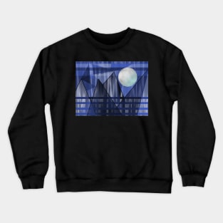 MOON Over the Mountains Crewneck Sweatshirt